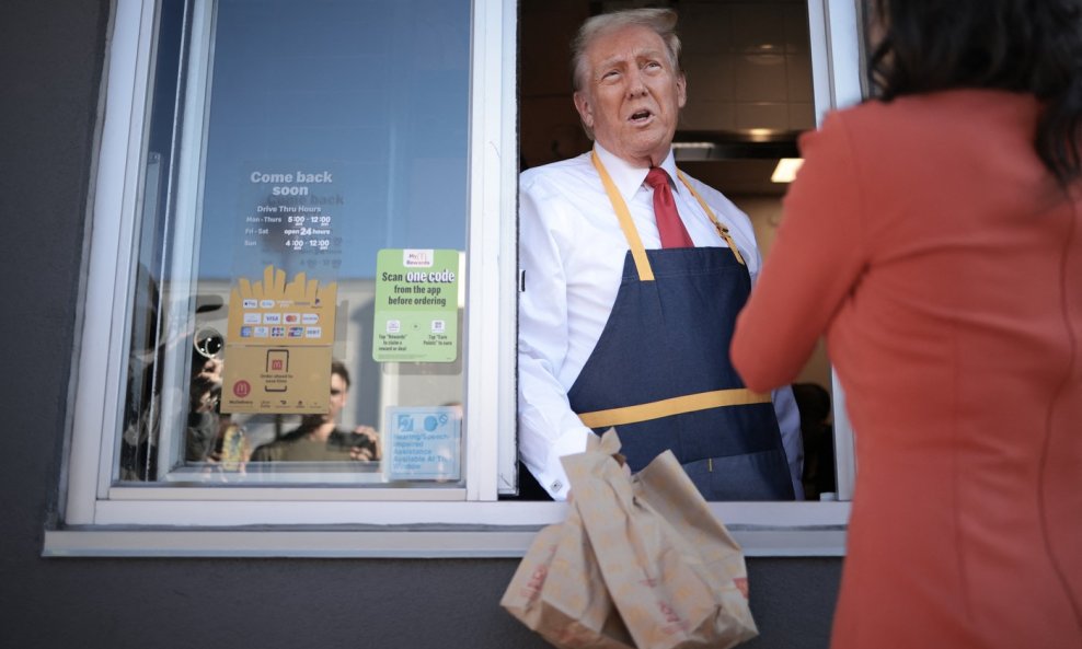 Donald Trump u McDonald'su