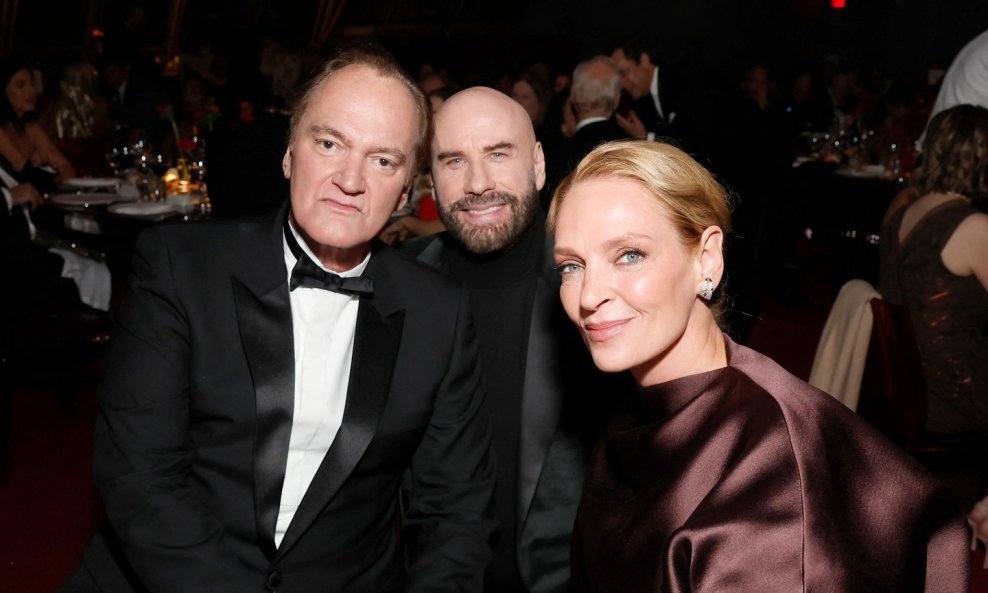 Quentin Tarantino, John Travolta i Uma Thurman