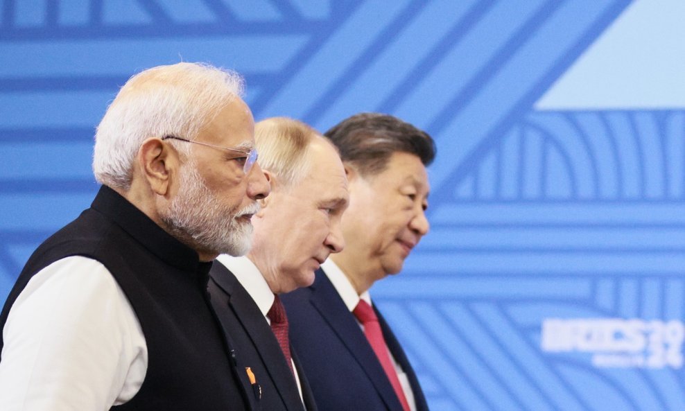 Narendra Modi, Vladimir Putin i Xi Jinping