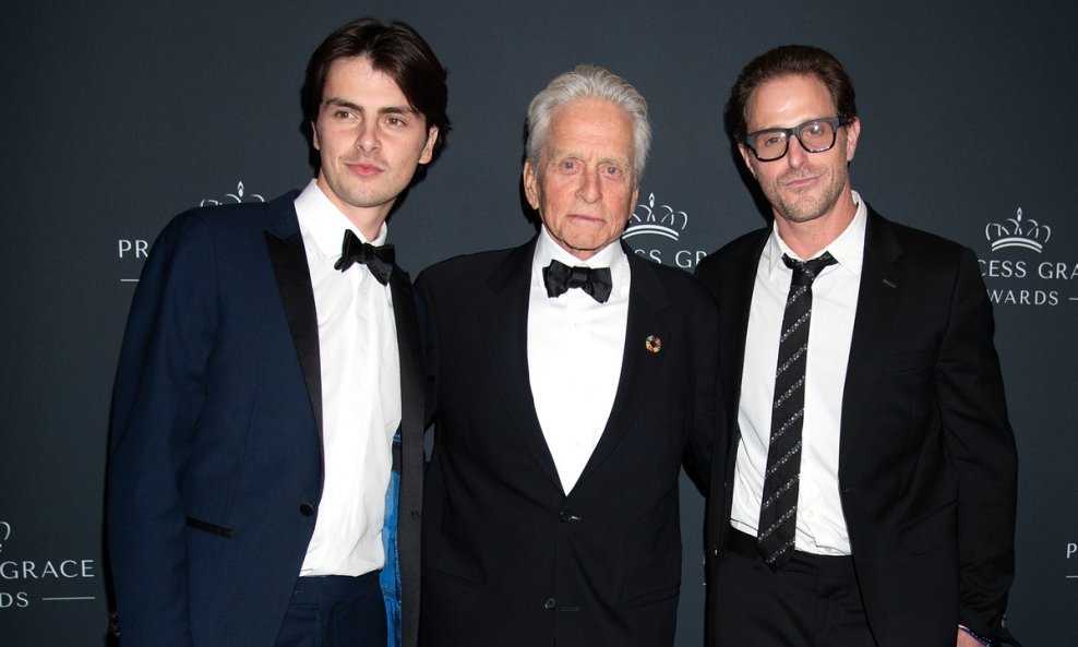 Dylan, Michael i Cameron Douglas