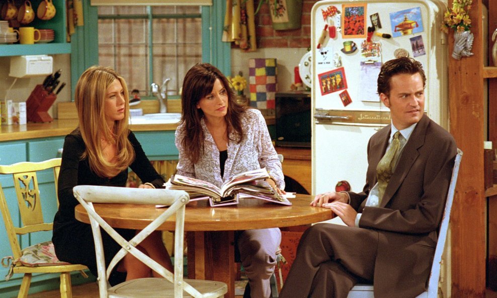 Jennifer Aniston, Courteney Cox i Matthew Perry u 'Prijatelji'