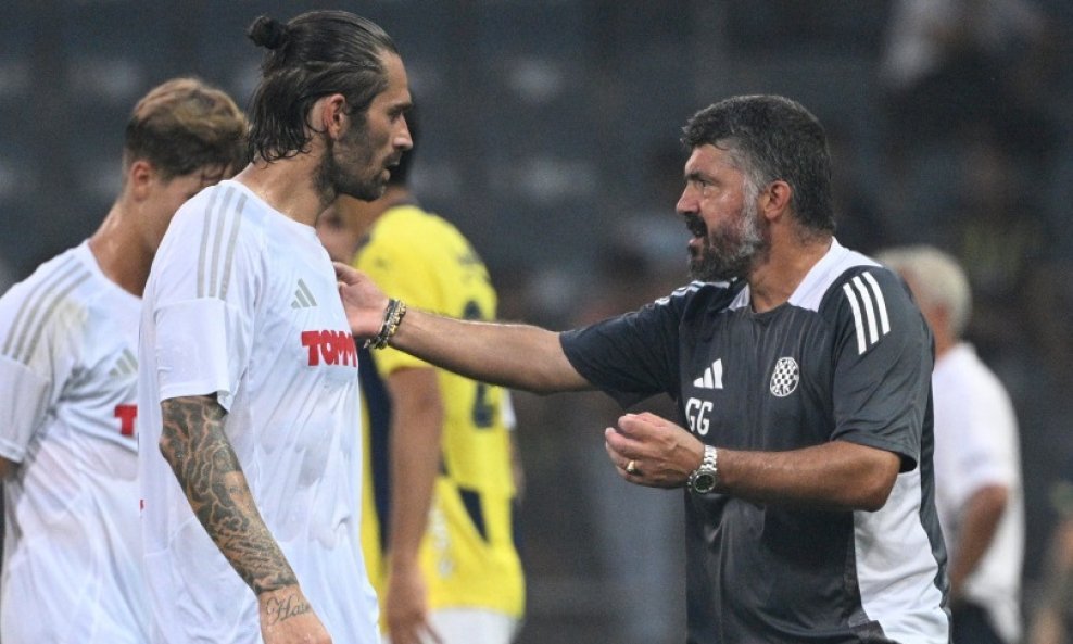 Gennaro Gattuso i Marko Livaja NK Hajduk