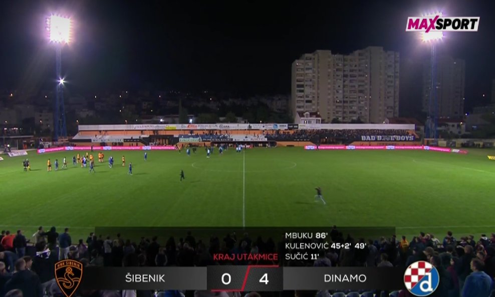 Šibenik - Dinamo