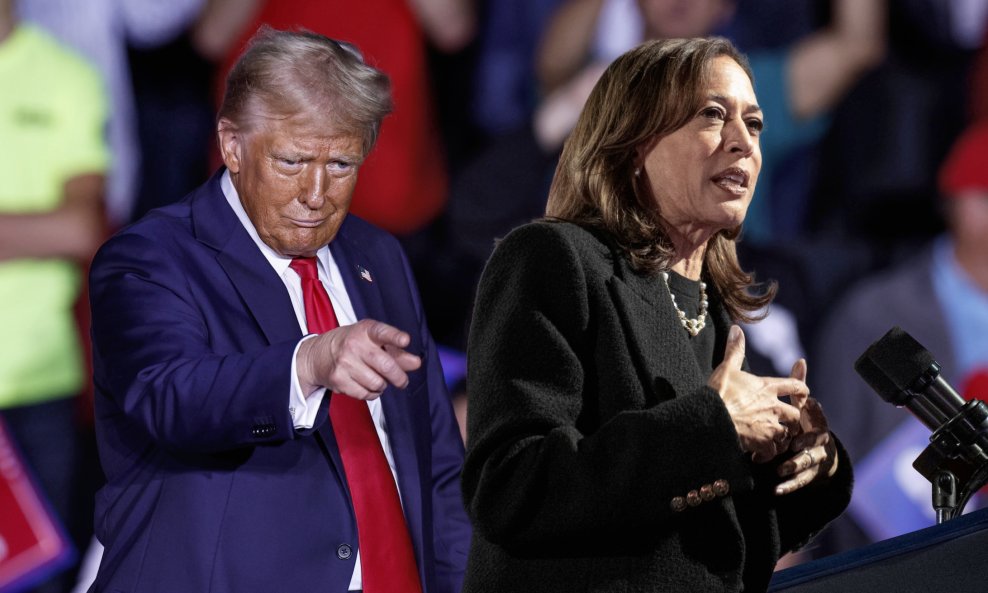 Donald Trump i Kamala Harris