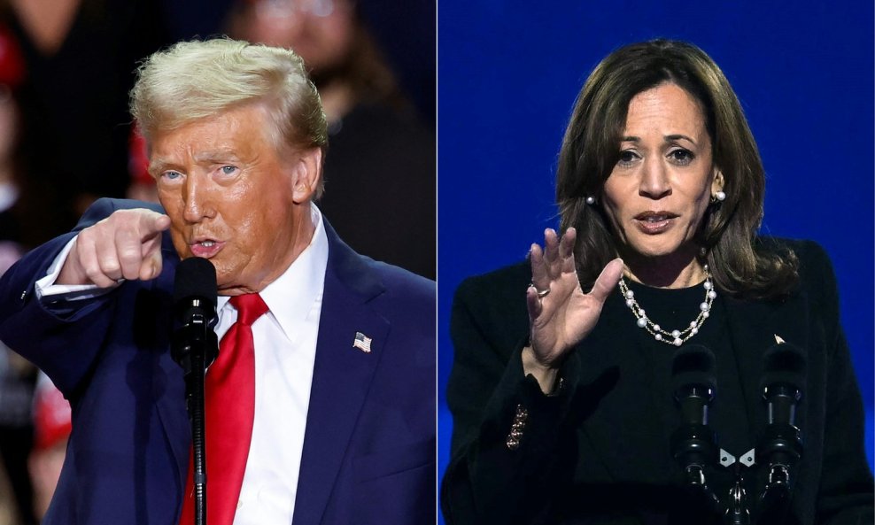 Donald Trump i Kamala Harris