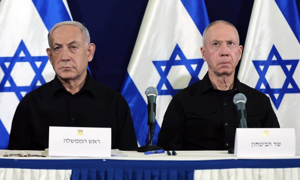 Benjamin Netanyahu i Yoav Gallant