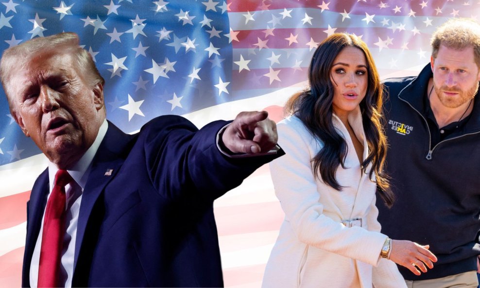 Donald Trump, Meghan Markle, princ Harry