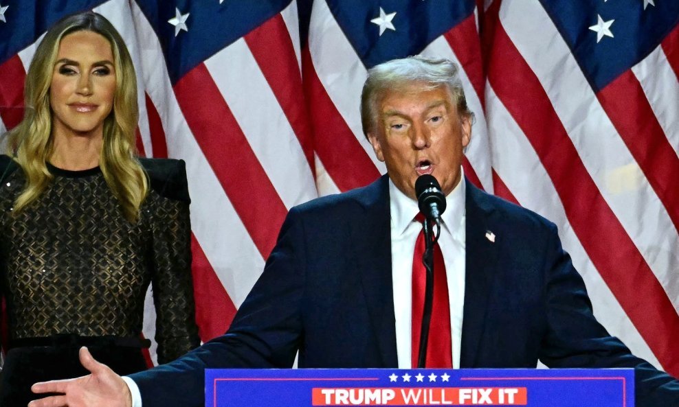 Lara i Donald Trump