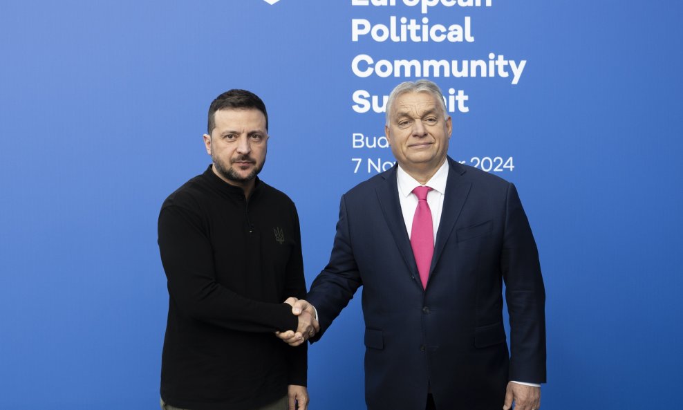 Volodimir Zelenski i Viktor Orban