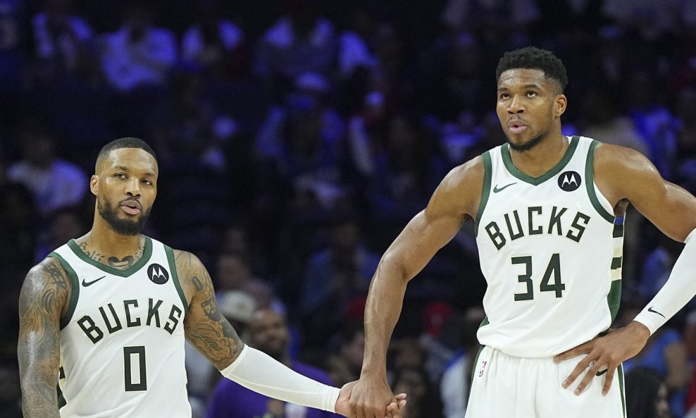 Damian Lillard i Giannis Antetokounmpo