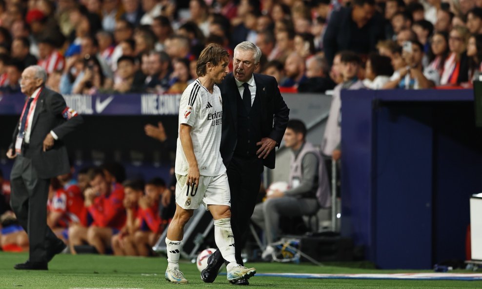 Modrić i Ancelotti