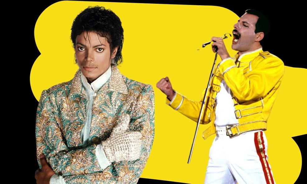 Michael Jackson i Freddie Mercury