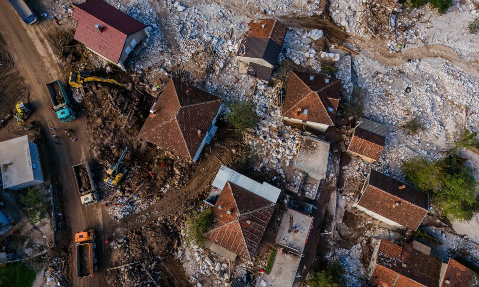 Samo u Jablanici procijenjena je šteta od 26 milijuna eura