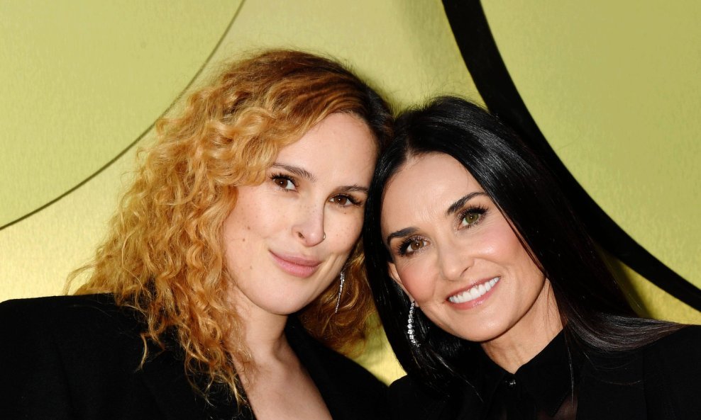 Rumer Willis i Demi Moore