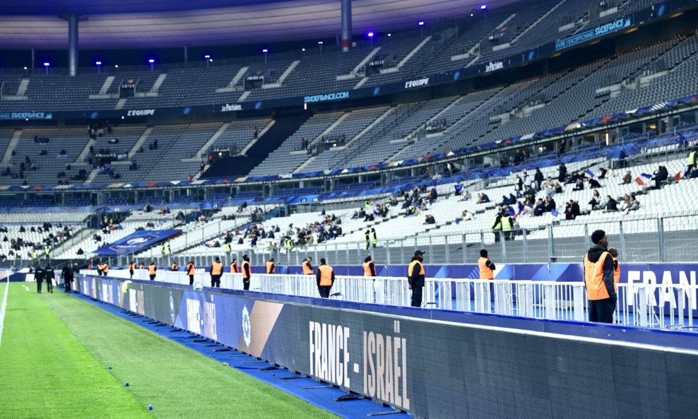 Stade de France bez gledatelja na utakmici Francuska - Izrael