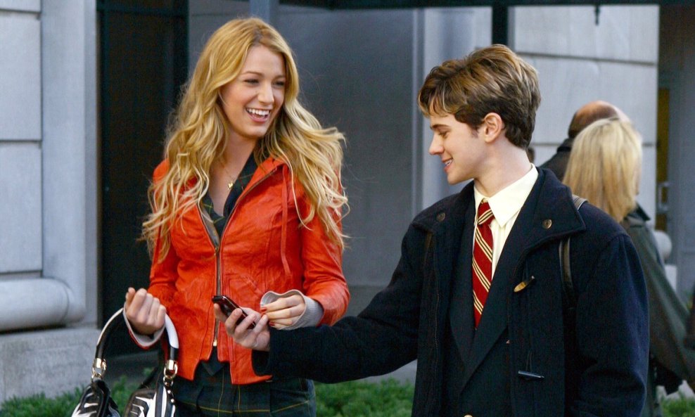 Blake Lively kao Serena van der Woodsen u Tračerici