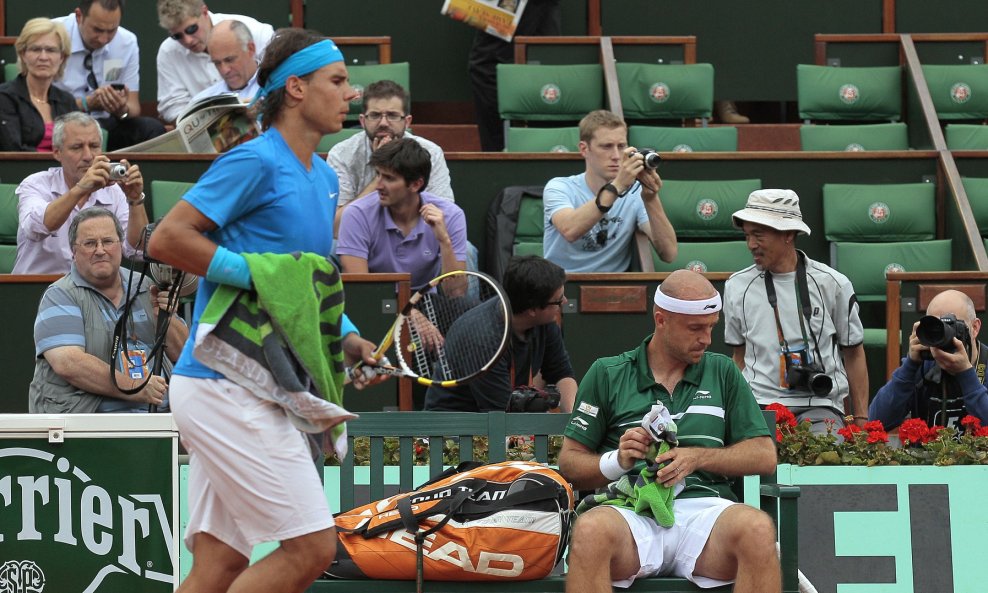 Roland Garros 2011, Rafael Nadal i Ivan Ljubičić