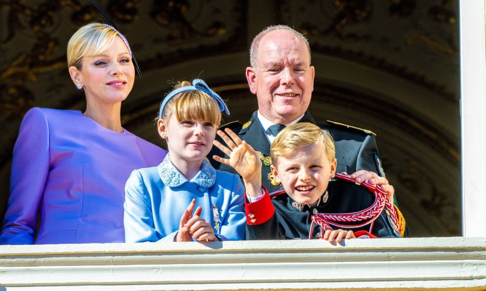 Princeza Charlene i princ Albert s blizancima