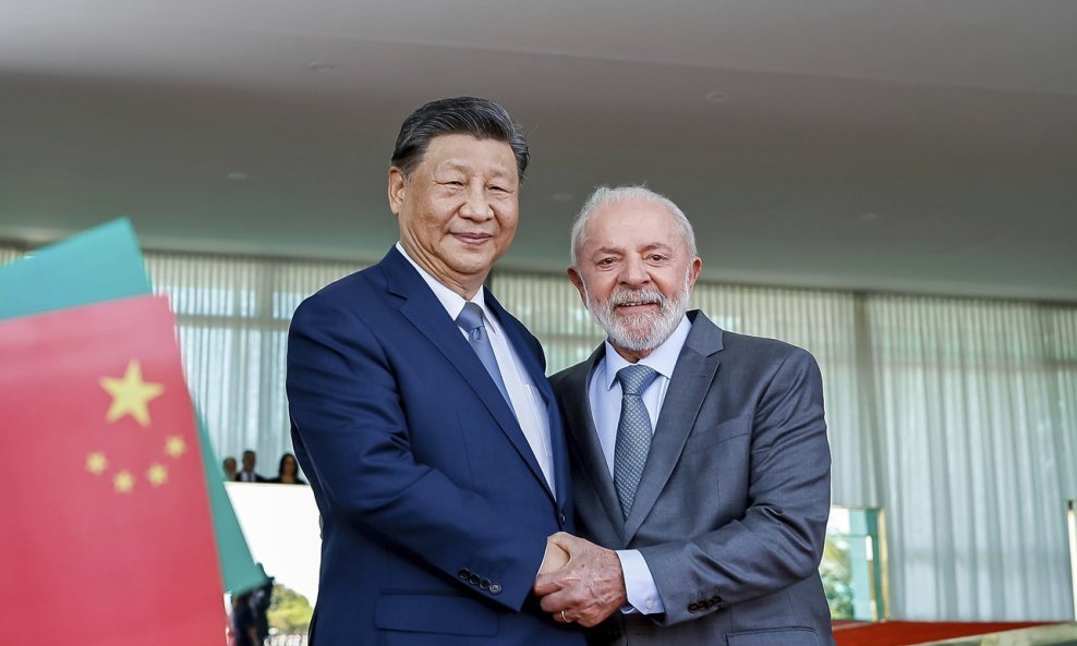 Xi Jinping i Luiz Inacio Lula da Silva