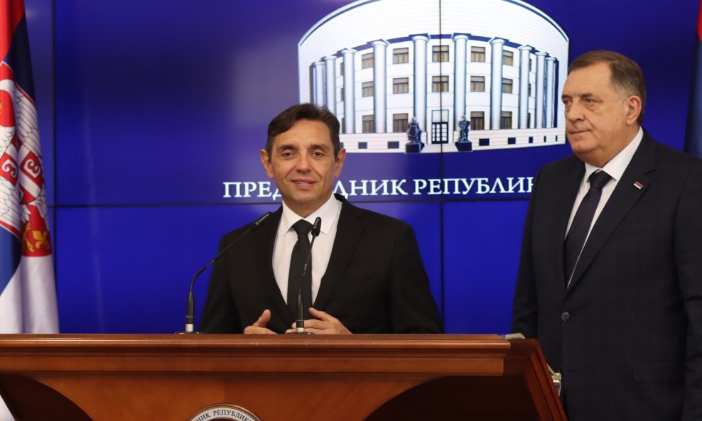 Aleksandar Vulin i Milorad Dodik