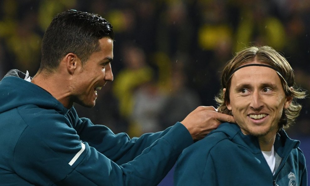 Cristiano Ronaldo i Luka Modrić