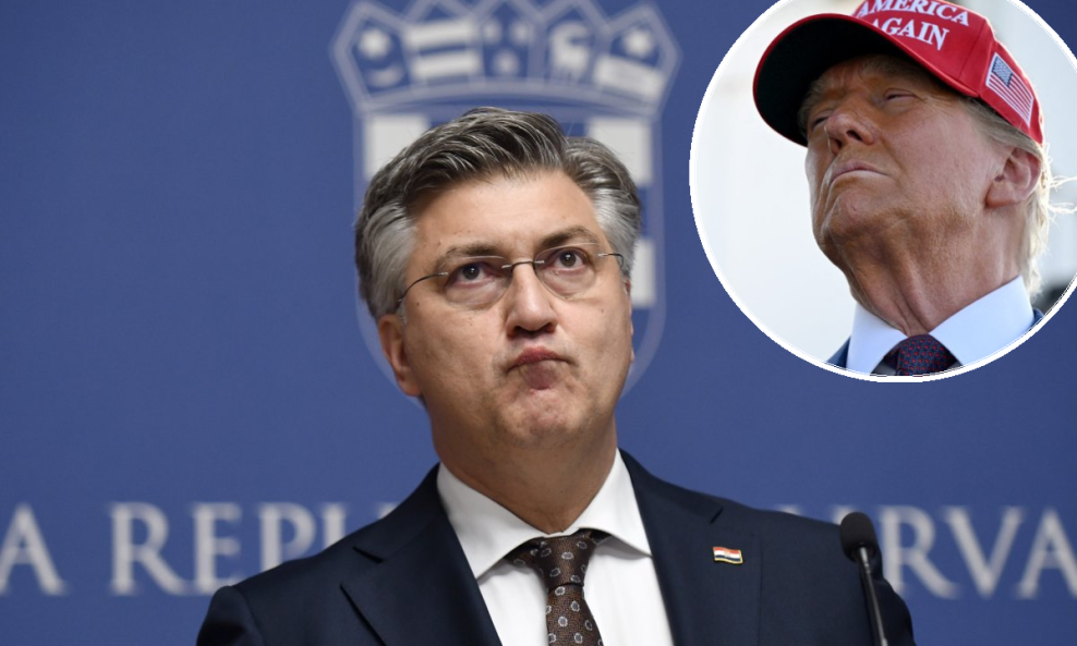 Andrej Plenković razgovarao s Donaldom Trumpom (u krugu)