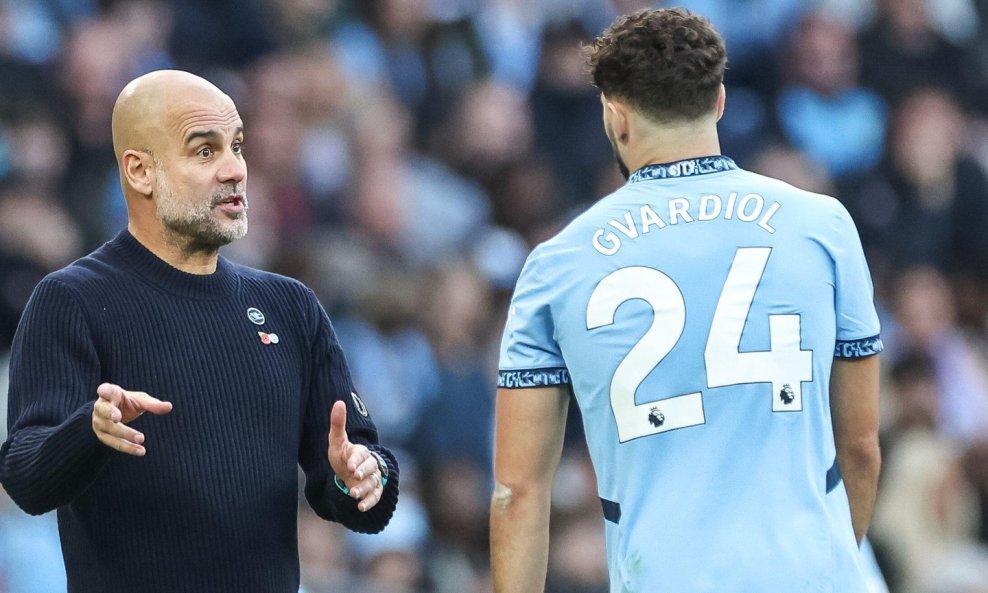 Pep Guardiola i Joško Gvardiol