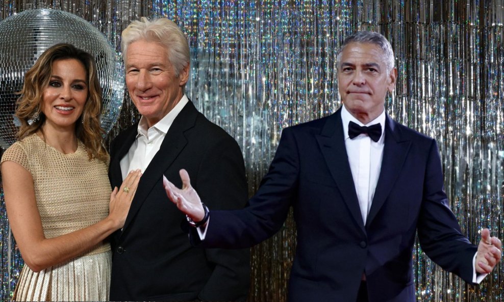 Richard Gere, Alejandra Silva, George Clooney