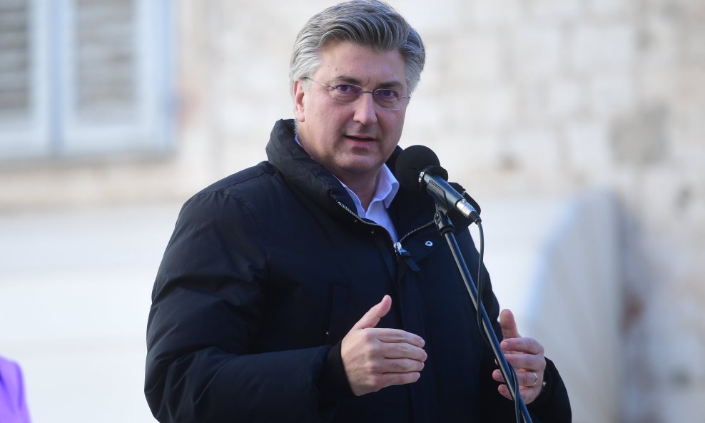 Andrej Plenković u Splitu