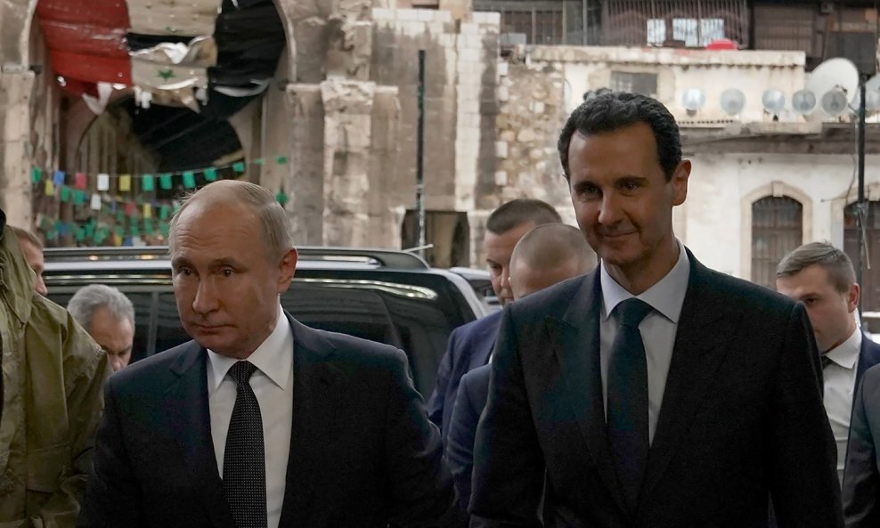 Vladimir Putin i Bašar al-Asad