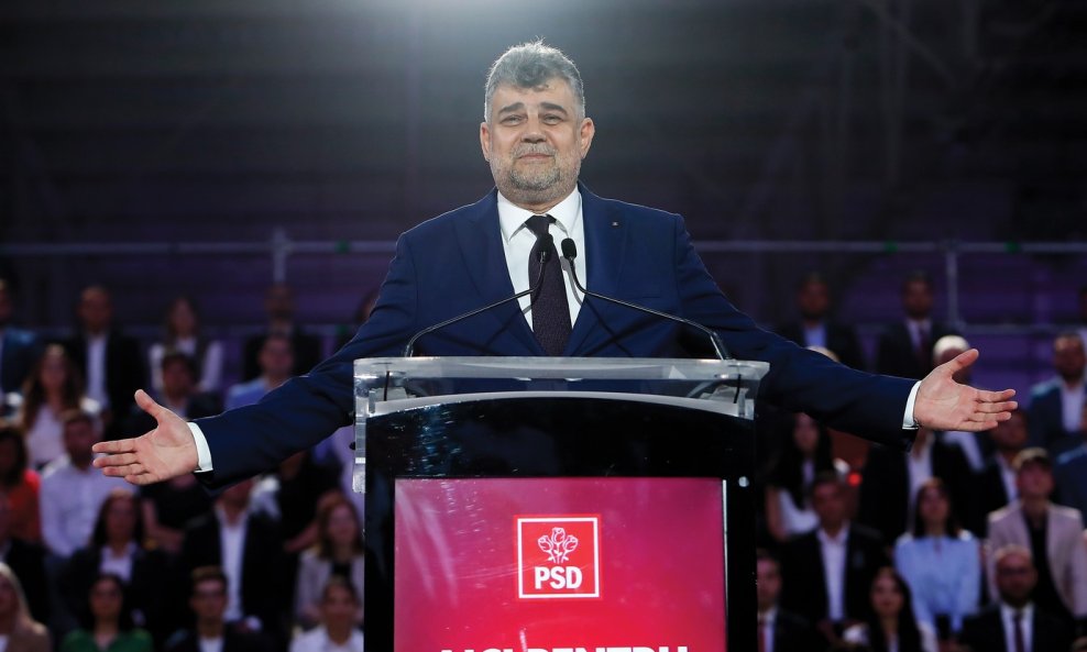 Rumunjski premijer Marcel Ciolacu na kongresu svoje stranke PSD u kolovozu