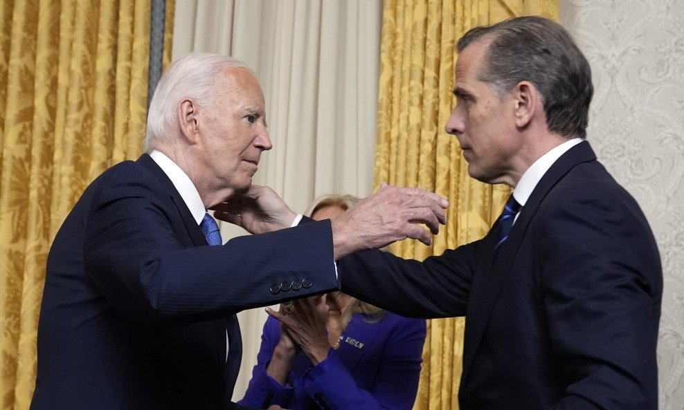 Joe Biden i njegov sin Hunter