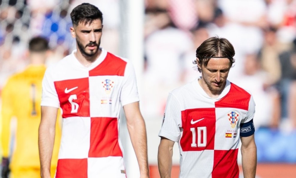 Josip Šutalo i Luka Modrić Hrvatska