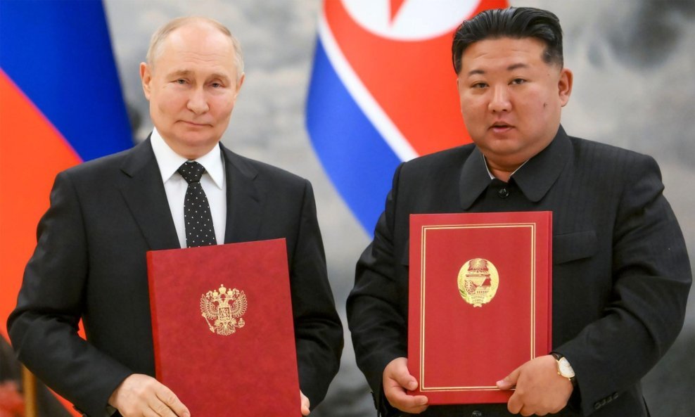 Vladimir Putin i Kim Jong Un