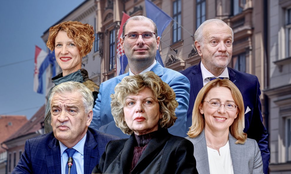 Novi ustavni suci: Ante Galić, Biljana Kostadinov, Sanja Bezbradica Jelavić, Maša Marochini Zrinski, Frane Staničić, Dražen Bošnjaković