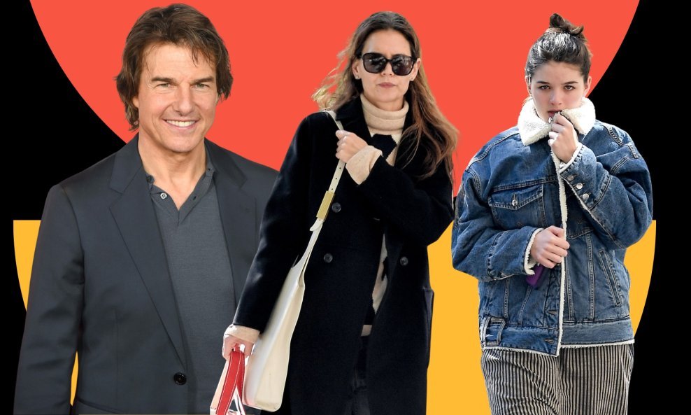 Tom Cruise, Katie Holmes i Suri Cruise