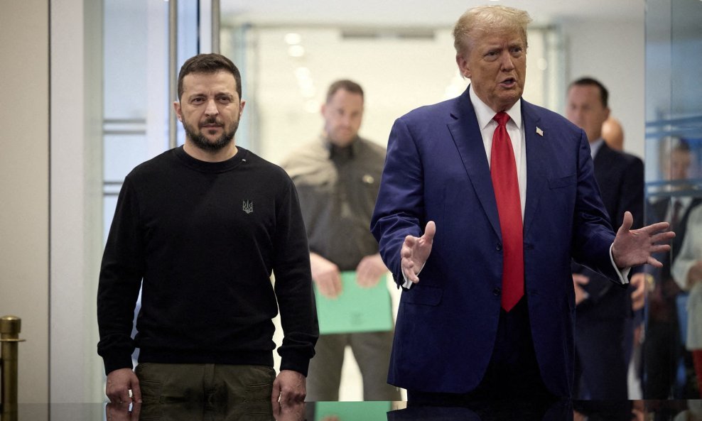 Donald Trump i Volodimir Zelenski su se već sastali u rujnu