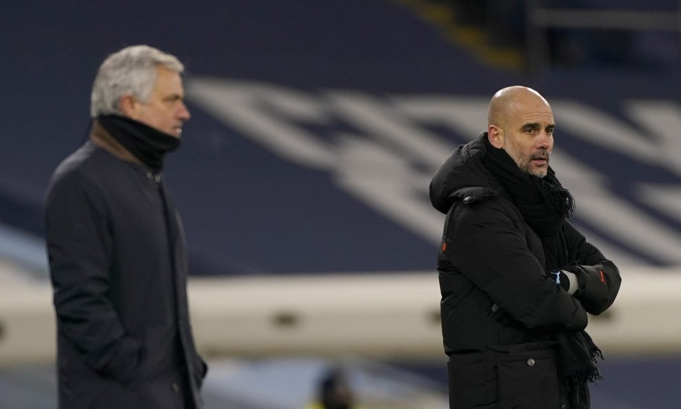 Jose Mourinho i Pep Guardiola