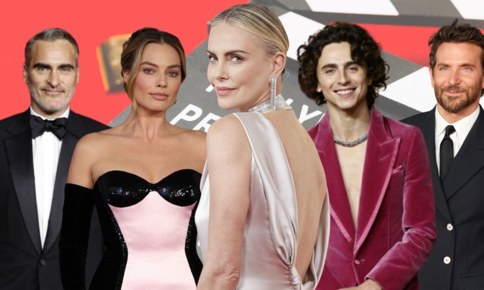 Charlize Theron, Margot Robbie, Timothee Chalamet, Joaquin Phoenix, Bradley Cooper