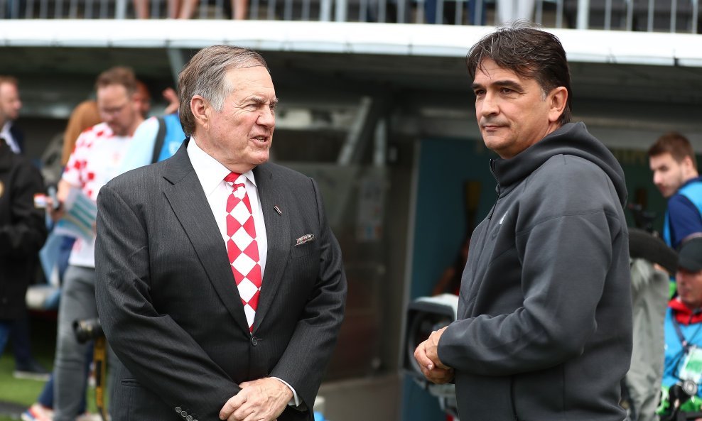 Bill Belichick i Zlatko Dalić