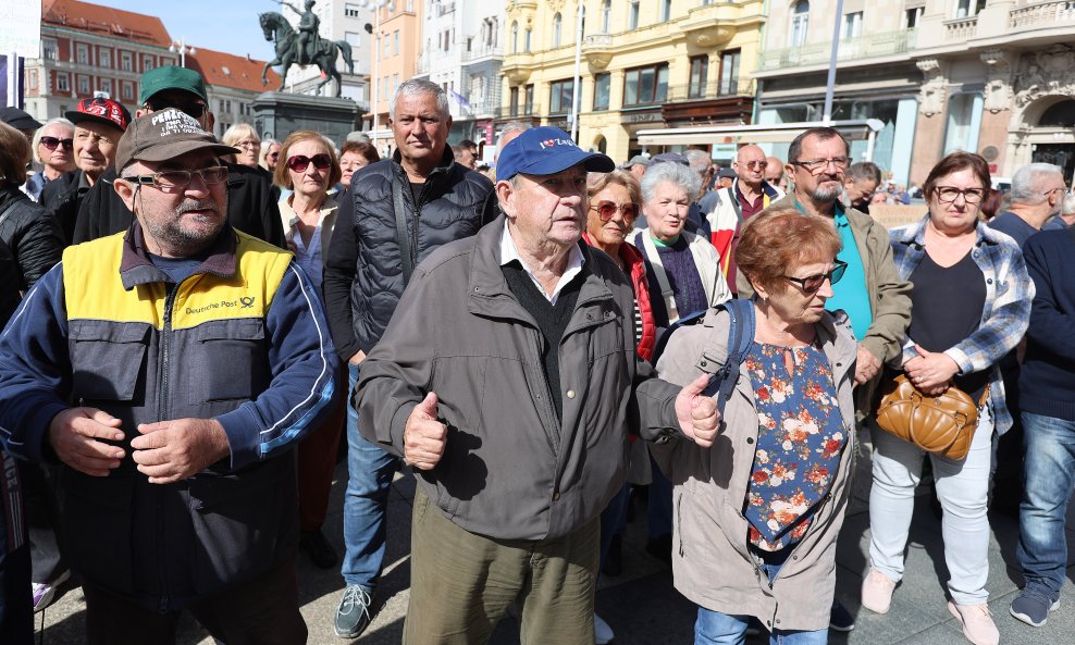 Umirovljenici čine gotovo trećinu populacije u Hrvatskoj