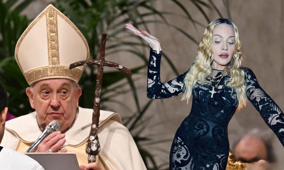 Papa Franjo i Madonna