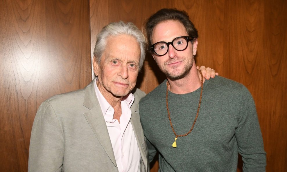 Michael Douglas i Cameron Douglas