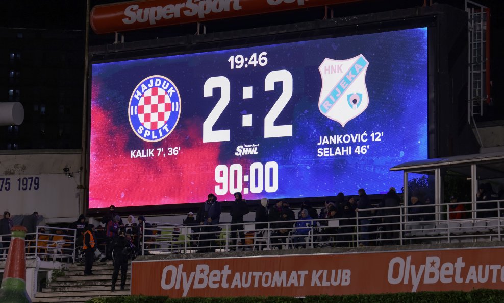 Hajduk - Rijeka