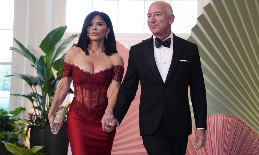 Lauren Sanchez i Jeff Bezos