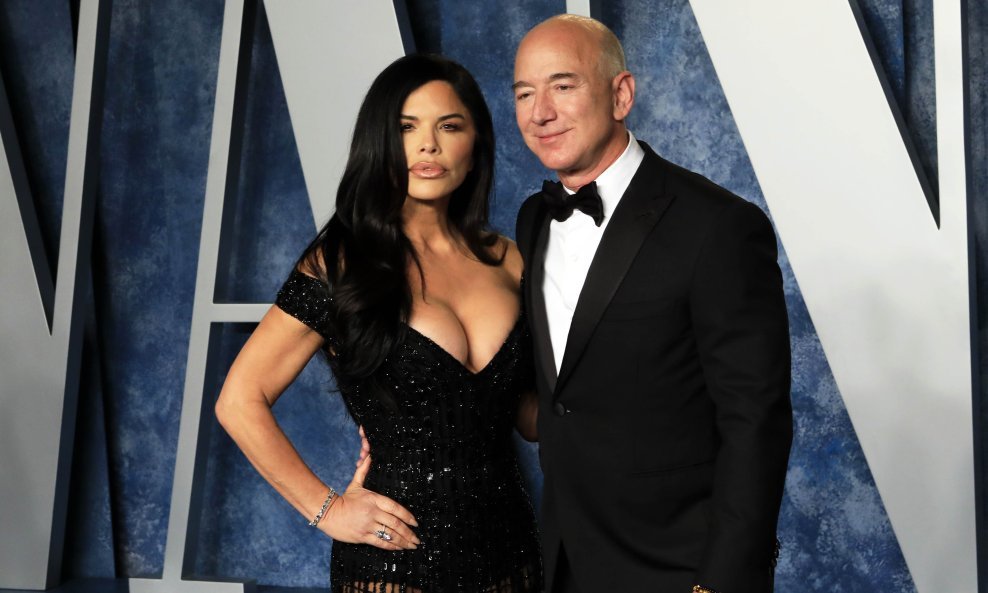 Lauren Sanchez i Jeff Bezos