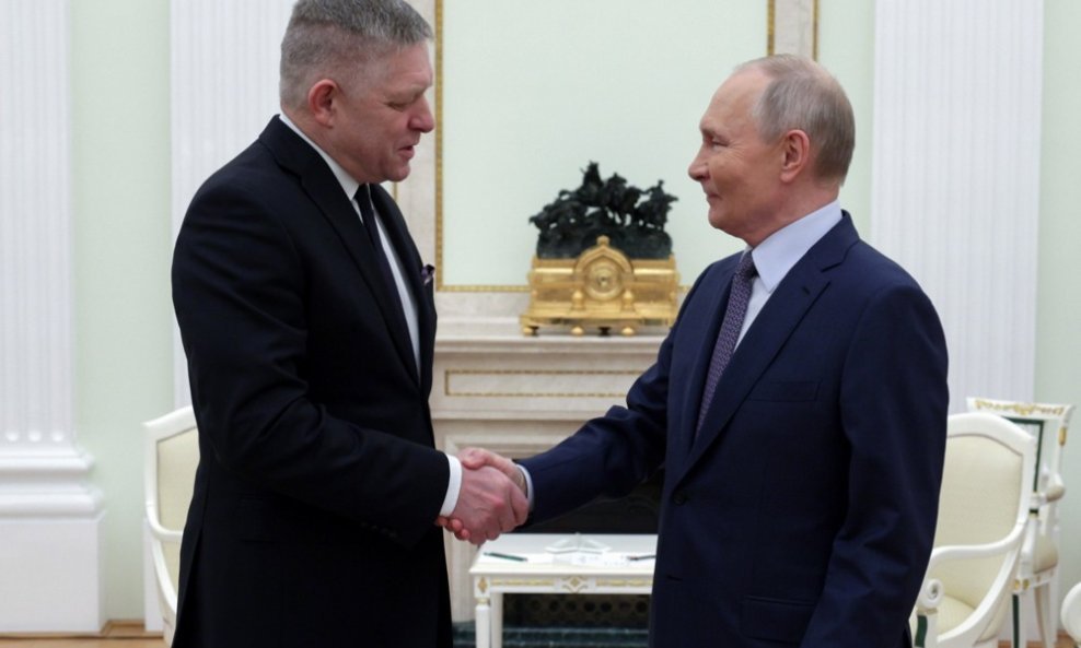 Robert Fico i Vladimir Putin