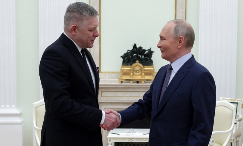 Robert Fico i Vladimir Putin