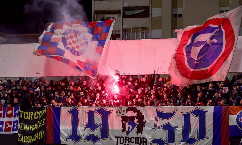 Torcida na Šubićevcu