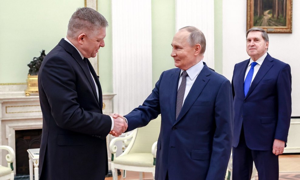 Robert Fico i Vladimir Putin